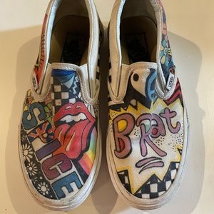 Hand Painted 90’s Vans